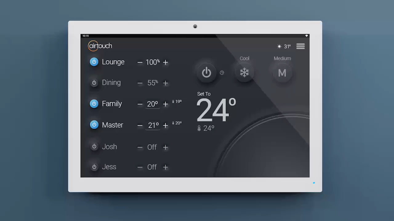 AirTouch 5 smart controller