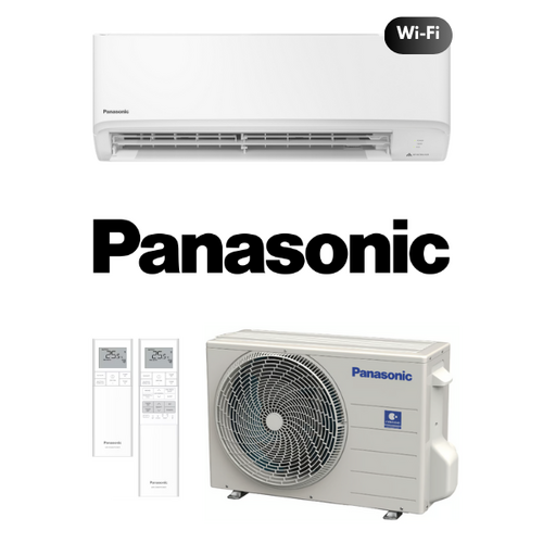 2.5kW DELUXE Z SERIES Panasonic Reverse Cycle Split System Air Conditioner