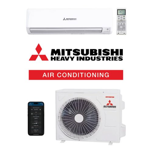 8kW Bronte Mitsubishi Heavy Industries Reverse Cycle Split System Air Conditioner