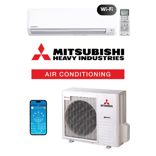 9.5kW Bronte WF1 Range Mitsubishi Heavy Industries Reverse Cycle Split System Air Conditioner