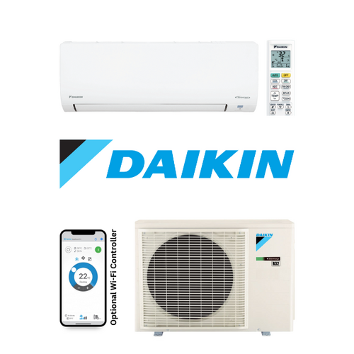3.5kW Lite Daikin Reverse Cycle Split System Air Conditioner