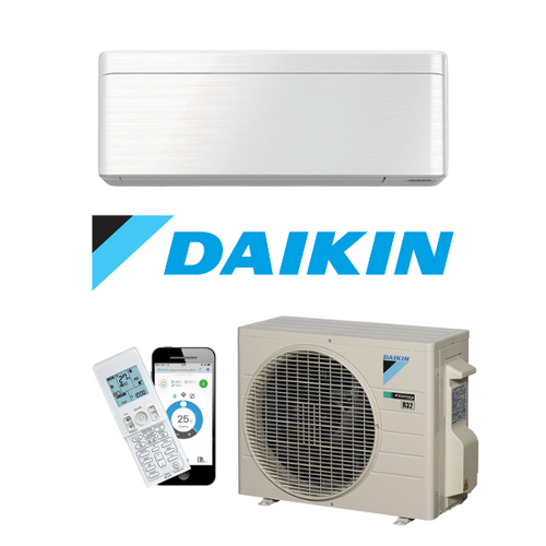 6kW White Daikin Zena Reverse Cycle Split System Air Conditioner