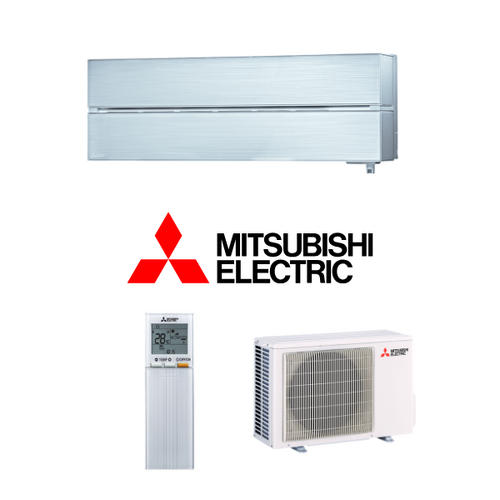 3.5kW White LN WiFi Mitsubishi Electric Reverse Cycle Split System Air Conditioner