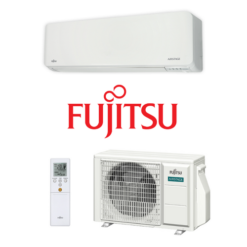 2.5kW LIFESTYLE  Fujitsu Reverse Cycle Split System Air Conditioner