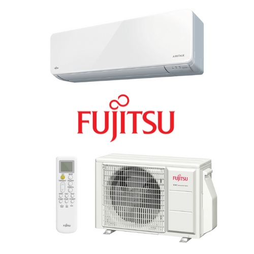 5kW Comfort Series Fujitsu Reverse Cycle Split System Air Conditioner