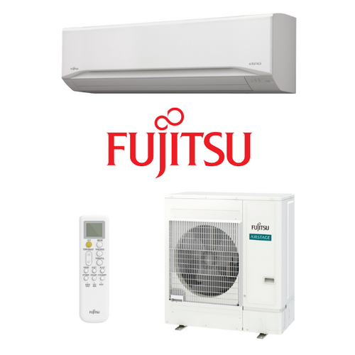 9.5kW Comfort Series Fujitsu Reverse Cycle Split System Air Conditioner