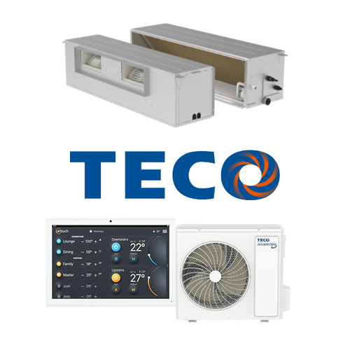 14kW Mid Static Teco Reverse Cycle Ducted Air Conditioner